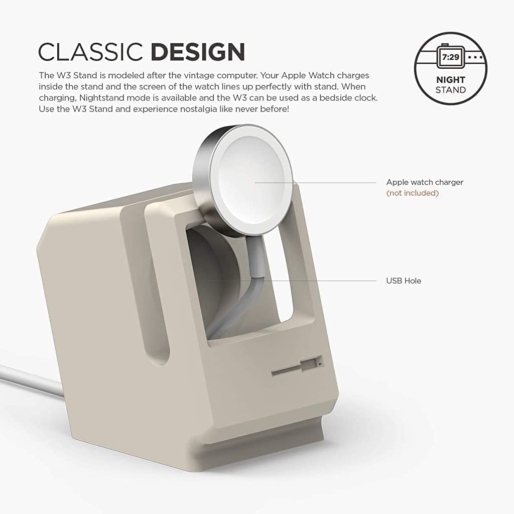 ZORBES Stand for Apple Watch Series Wireless Charger Stand with Open Screen Design Apple Watch Wireless Charger Organizer Stand for Apple Watch Series 8/SE2/7/6/SE 45mm-38mm ZORBES Stand for Apple Watch Series Wireless Charger Stand with Open Screen Design Apple Watch Wireless Charger Organizer Stand for Apple Watch Series 8/SE2/7/6/SE 45mm-38mm